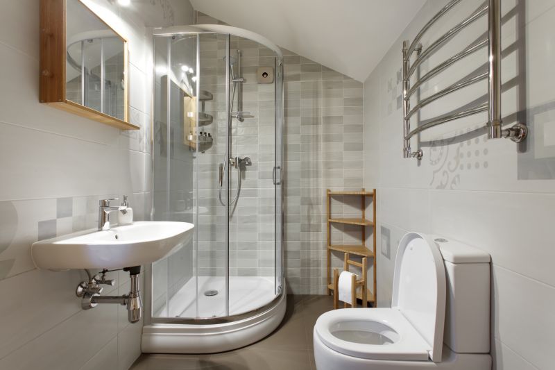Curved Shower Stall